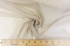 Micro Pinstripe Voile - Camel