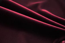 Stretch Velvet - Dark Burgundy