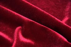 Stretch Velvet - Cranberry