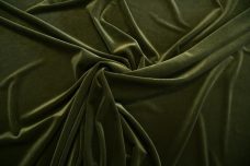 Stretch Velvet - Olive