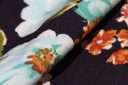 Large Aqua Poppy Rayon