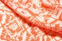 Cantaloupe Geometric Tribal Rayon