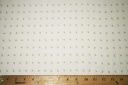 White Cotton Dimity with Mint Dotted Swiss