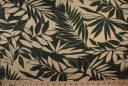 Dark Moss Botanical Linen/Rayon