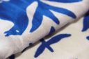Folklore Floral Rayon Crepe - Royal