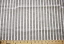 Lightweight Grey & White Stripe Linen