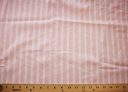 Lightweight Light Pink & White Stripe Linen