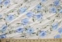 Iceland Poppy Rayon Crepe - Blue