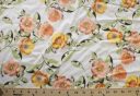 Iceland Poppy Rayon Crepe - Cantaloupe
