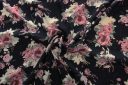 Romantic Floral Rayon - Rose & Midnight