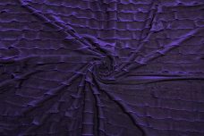 Ruffle Knit - Royal Purple