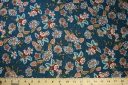 Boho Floral Rayon Crepe - Deep Oasis