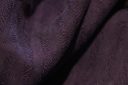 Silk Blend Textured Stripe - Plum