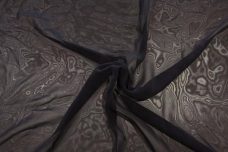 Silk Blend Chiffon - Navy