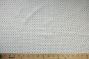 Off-White & Black Taffeta Rayon/Poly Pindot