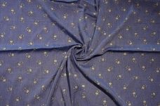 Small Chambray Floral Rayon/Poly Crepe