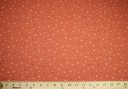 Sprinkle Leaves Rayon Crepe - Terracotta
