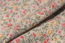 Mini Calico Floral Rayon Crepe