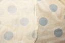 Jumbo Polkadot Poly/Rayon Crepe - Light Blue