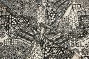 Black & White Ethnic Patchwork Lightweight Poly
