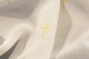 Glitter Crosses Chiffon