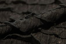 Ruffle Knit - Black