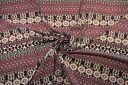 Boho Stripe Lightweight Poly - Raspberry