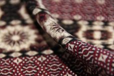 Boho Stripe Lightweight Poly - Raspberry