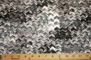 Monochrome Herringbone Lightweight Cotton / Rayon Gauze