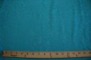 Turquoise Lace Cutout Cotton/Poly Blend