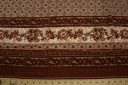 Brown Bohemian Stripe Rayon Crepe