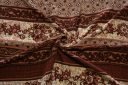 Brown Bohemian Stripe Rayon Crepe