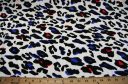 Large Bright Multi Cheetah Rayon