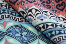 Tiffany & Salmon Boho Stripe Rayon Crepe