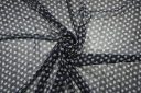 Mini Skulls Chiffon - Dark Navy