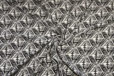 Black & White Ethnic Diamond Lightweight Poly