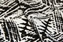 Black & White Ethnic Diamond Lightweight Poly