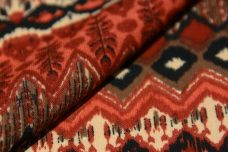 Ethnic Stripe Lightweight Poly - Rust