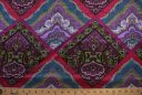 Large Purple Boho Blocks Rayon