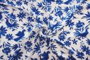 Folklore Floral Rayon Crepe - Royal