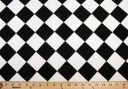 Jumbo Black & White Diamond Lightweight Poly