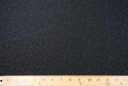 Black & Ivory Pindot Poly/Rayon Blend