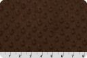 Dimple Dot Minky - Brown
