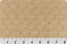 Dimple Dot Minky - Latte