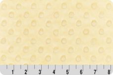 Dimple Dot Minky - Light Yellow