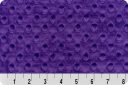 Dimple Dot Minky - Purple