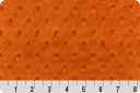 Dimple Dot Minky - Rust