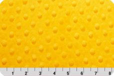 Dimple Dot Minky - Yellow