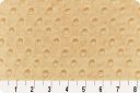 Dimple Dot Minky - Camel