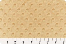 Dimple Dot Minky - Camel